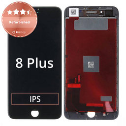 OLED/LCD Display Assembly για iPhone 8 Plus | Μαύρο, Black | Refurbished
