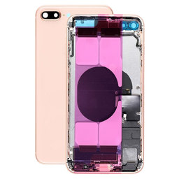Πίσω Κάλυμμα με Μικρά Ανταλλακτικά για iPhone 8 Plus | Χρυσαφί | Gold