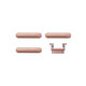 Σετ Πλαϊνών Κουμπιών για iPhone 8 Plus | Λειτουργίας + Έντασης + Σίγασης | Gold