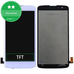 OLED/LCD Display Assembly για LG K8 | K350N | Λευκό, White | Aftermarket