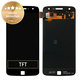 Οθόνη με οθόνη αφής για Motorola Moto Z Play, XT1635-02, 01019104003W, Μαύρο, Black, Service Pack