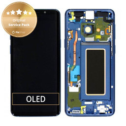 OLED/LCD Display Assembly για Samsung S9 | G960F | GH97-21696D | GH97-21697D | Coral Blue | Service Pack