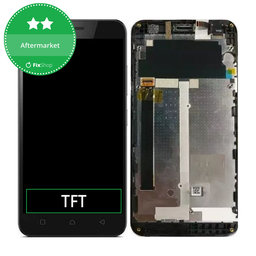 OLED/LCD Display Assembly για Lenovo VIBE C | A2020 | Μαύρο, Black | Aftermarket
