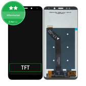 Οθόνη με οθόνη αφής για Xiaomi Redmi 5 Plus, Redmi Note 5, Μαύρο, Black, Aftermarket