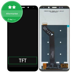 OLED/LCD Display με Touch Screen για Xiaomi Redmi 5 Plus | Redmi Note 5 | Μαύρο, Black | Aftermarket