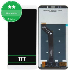 OLED/LCD Display με Touch Screen για Xiaomi Redmi 5 Plus | Redmi Note 5 | Λευκό, White | Aftermarket