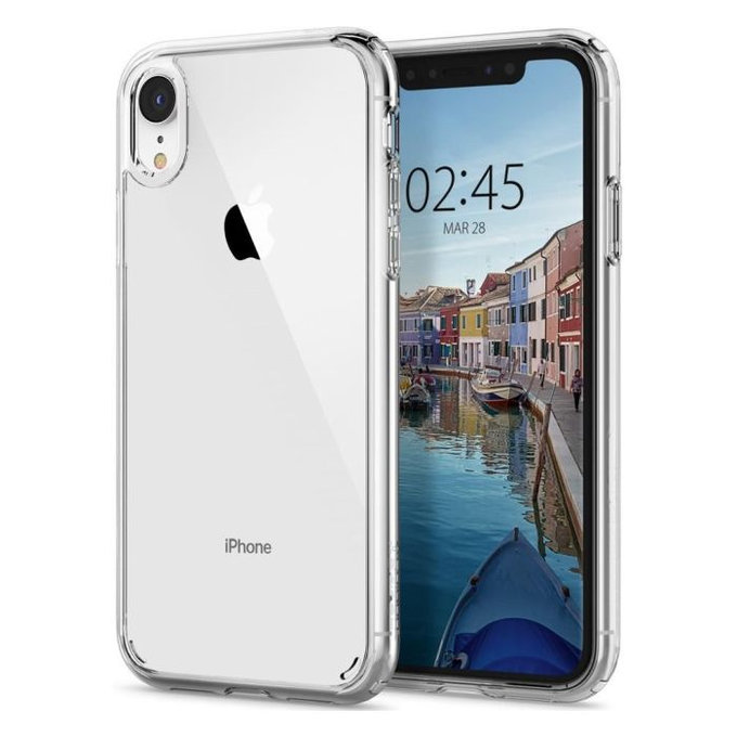 Θήκη Ultra Hybrid για iPhone XR | Transparent | Spigen