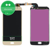 Οθόνη με οθόνη αφής για Motorola Moto G5S, XT1794, Gold, Aftermarket