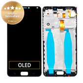 Συγκρότημα οθόνης για Asus Zenfone 4 Max, ZC554KL (X00ID), Deepsea Black, Service Pack