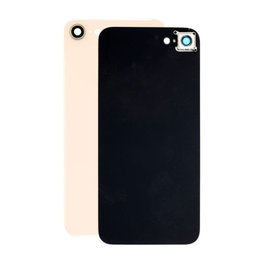 Πίσω Κάλυμμα Γυαλί με Φακό Κάμερας για iPhone 8 | Χρυσαφί | Gold
