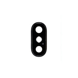 Γυαλί Φακού Πίσω Κάμερας με Πλαίσιο για iPhone XS | Διαστημικό Γκρι | Space Gray