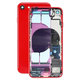 Πίσω Κάλυμμα με Μικρά Ανταλλακτικά για iPhone 8 | Red