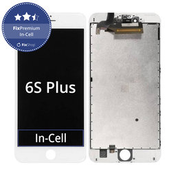 Συγκρότημα οθόνης για iPhone 6S Plus, Λευκό, White, FixPremium In-Cell