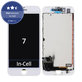 Οθόνη In-Cell για iPhone 7, White, Αφής με πλαίσιο, FixPremium