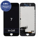 Οθόνη In-Cell για iPhone 7, Black, Αφής με πλαίσιο, FixPremium