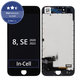 Οθόνη In-Cell για iPhone 8, SE (2020), SE (2022), Black, Αφής με πλαίσιο, FixPremium