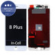 Οθόνη In-Cell για iPhone 8 Plus, White, Αφής με πλαίσιο, FixPremium