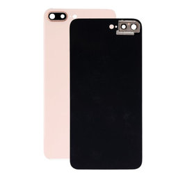 Πίσω Κάλυμμα Γυαλί με Θήκη Κάμερας για iPhone 8 Plus | Χρυσαφί | Gold