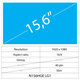 HP Pavilion HP Pavilion DV6-7100 Οθόνη Slim Glossy, 15.6", 40 pin, Full HD