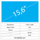 Οθόνη Slim Glossy, 15.6", 40 pin, Full HD