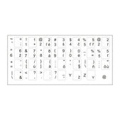 Stickers CZ / SK for black KBD | Service Pack