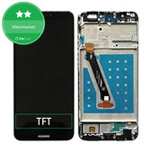 Συγκρότημα οθόνης για Huawei P Smart, Μαύρο, Black, Aftermarket