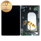 Συγκρότημα οθόνης για Samsung Tab S4, 10.5, T830, T835, GH97-22199A, Black, Service Pack