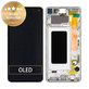 Συγκρότημα οθόνης για Samsung S10, G973F, GH82-18850B, GH82-18835B, Prism White, Service Pack