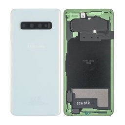 Καπάκι Μπαταρίας για Samsung S10 | G973F | GH82-18378F | Prism White | Service Pack