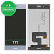 Οθόνη με οθόνη αφής για Sony Xperia XZ1, G8341, Ασημί, Silver, Aftermarket