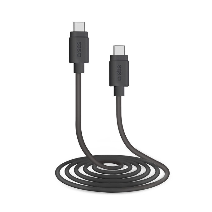 Καλώδιο USB-C / USB-C (1.5m) | Μαύρο | Black | SBS