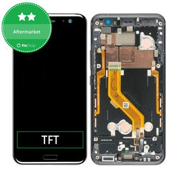 OLED/LCD Display Assembly για HTC U11 | Μαύρο, Black | Aftermarket