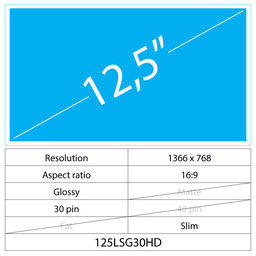 Acer Aspire Acer Aspire 3 A315-34 LCD Display Slim Matte | 15.6" | 30 pin | Full HD | No brackets