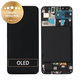 Συγκρότημα οθόνης για Samsung A50, A505F, GH82-19204A, GH82-19713A, GH82-19714A, GH82-19289A, Black, Service Pack