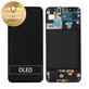 Συγκρότημα οθόνης για Samsung A50, A505F, GH82-19204A, GH82-19713A, GH82-19714A, GH82-19289A, Black, Service Pack