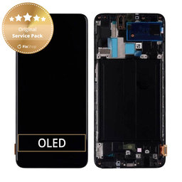 OLED/LCD Display Assembly για Samsung A70 | A705F | GH82-19747A | GH82-19787A | Black | Service Pack