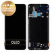 Συγκρότημα οθόνης για Samsung A70, A705F, GH82-19747A, GH82-19787A, Black, Service Pack
