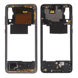 Μεσαίο Πλαίσιο για Samsung A70 A705F | Μαύρο | Black | GH97-23258A | GH97-23445A | Genuine Service Pack
