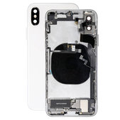 Πίσω Κάλυμμα με Μικρά Ανταλλακτικά για iPhone XS | Ασημί | Silver