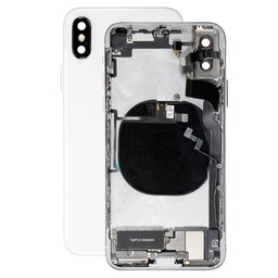 Πίσω Κάλυμμα με Μικρά Ανταλλακτικά για iPhone XS | Ασημί | Silver
