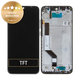 Συγκρότημα οθόνης για Xiaomi Redmi Note 7, 5606100920C7, 560610100033, 560610125033, Space Black, Service Pack