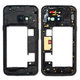 Μεσαίο Πλαίσιο για Samsung Xcover 4s G398F | Μαύρο | Black | GH98-44218A | Genuine Service Pack