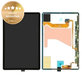 Οθόνη με οθόνη αφής για Samsung Tab S6, 10.5, T860, T865, GH82-20761A, GH82-20771A, Μαύρο, Black, Service Pack