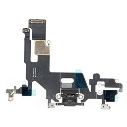 Επαφές Φόρτισης + Καλώδιο Flex για iPhone 11 | Μαύρο | Black