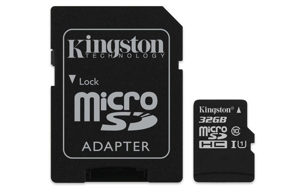 Κάρτα Μνήμης MicroSDHC Canvas Select Plus 32 GB + Αντάπτορας SD | Kingston