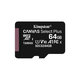 Κάρτα Μνήμης MicroSDXC Canvas Select Plus 64 GB + Αντάπτορας SD | Kingston