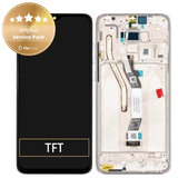 Συγκρότημα οθόνης για Xiaomi Redmi Note 8 Pro, Pearl White, Service Pack