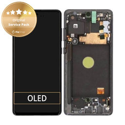 OLED/LCD Display Assembly για Samsung Note 10 Lite | N770F | GH82-22055A | GH82-22192A | GH82-22193A | GH82-22194A | Aura Black | Service Pack