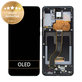Συγκρότημα οθόνης για Samsung S20 Plus, G985F, GH82-22134A, GH82-22145A, GH82-31441A, Cosmic Black, Service Pack