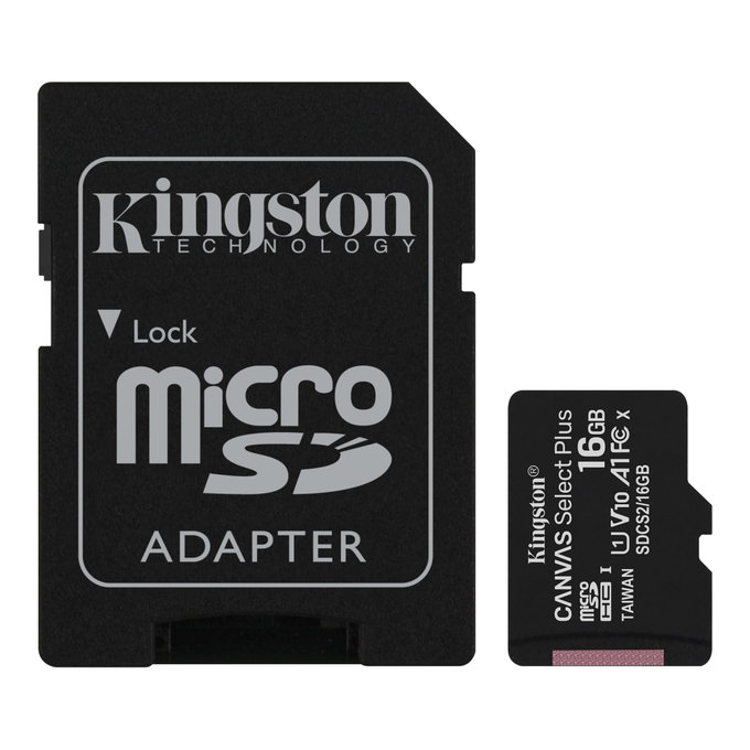 Κάρτα Μνήμης microSDXC Canvas React | 128 GB | Αντάπτορας SD | Kingston